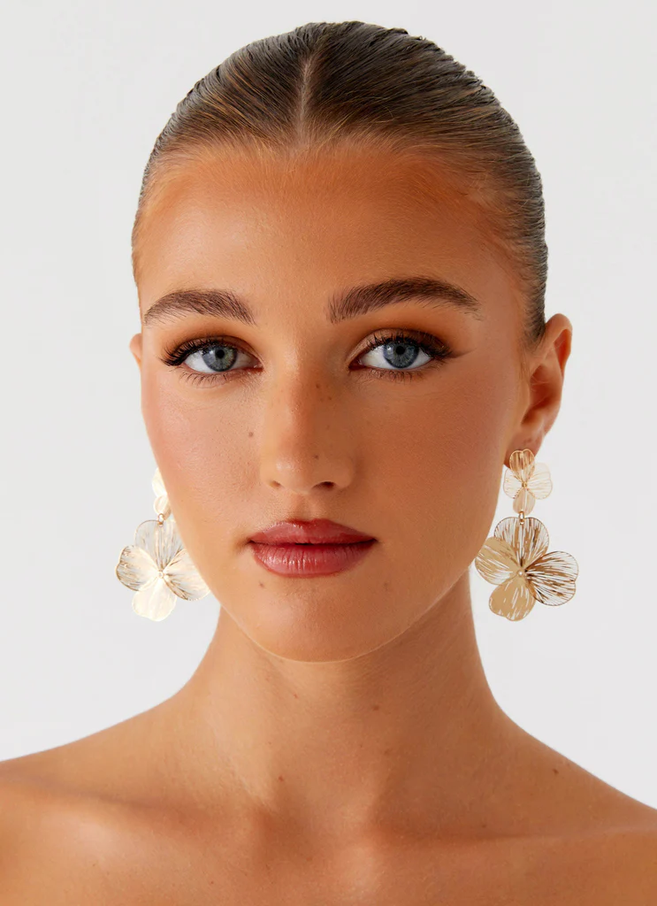 Brydee – Boucles d’oreilles dorées Brydee - Boucles d'oreilles dorées