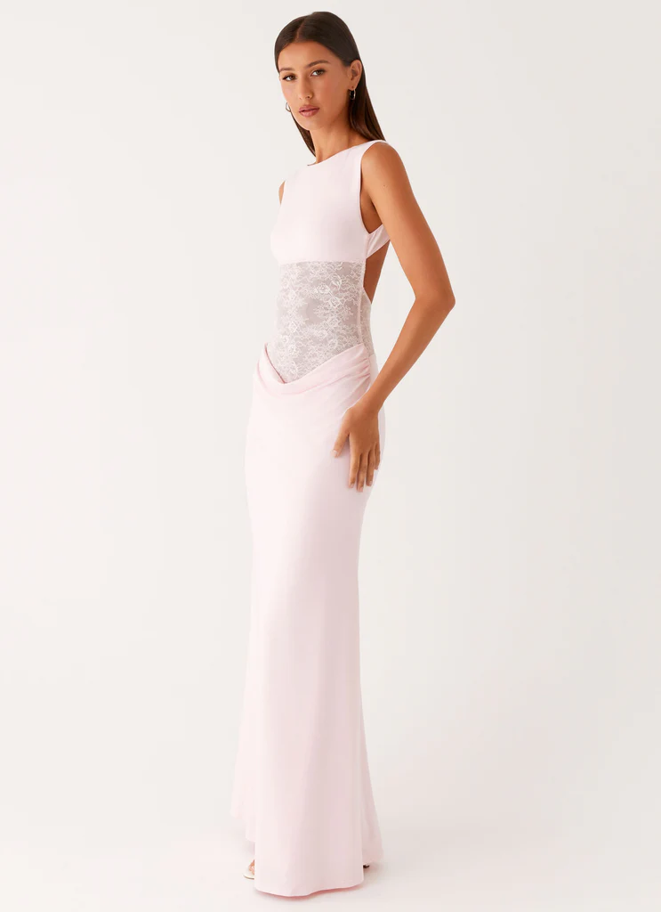 Robe Maxi Love Tease - Rose Pêche