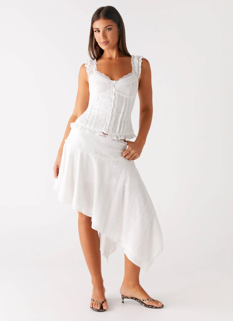 Top Clearwater Mist - Blanc