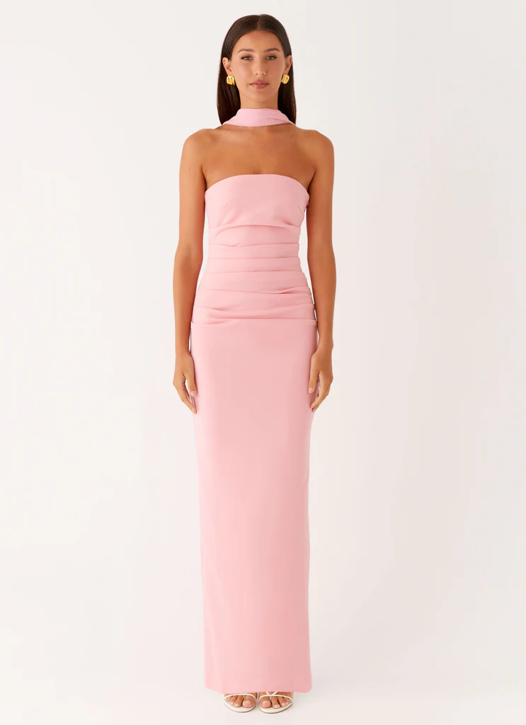 Robe Maxi Libra - Rose