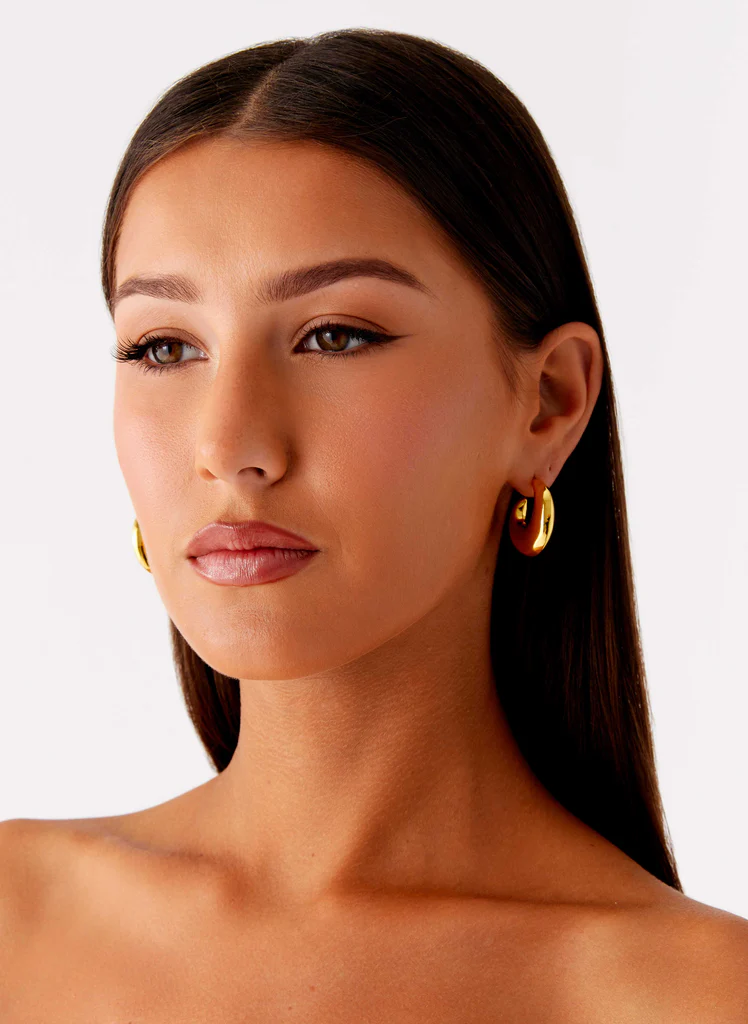 Boucles d'oreilles Bare Essentials - Or