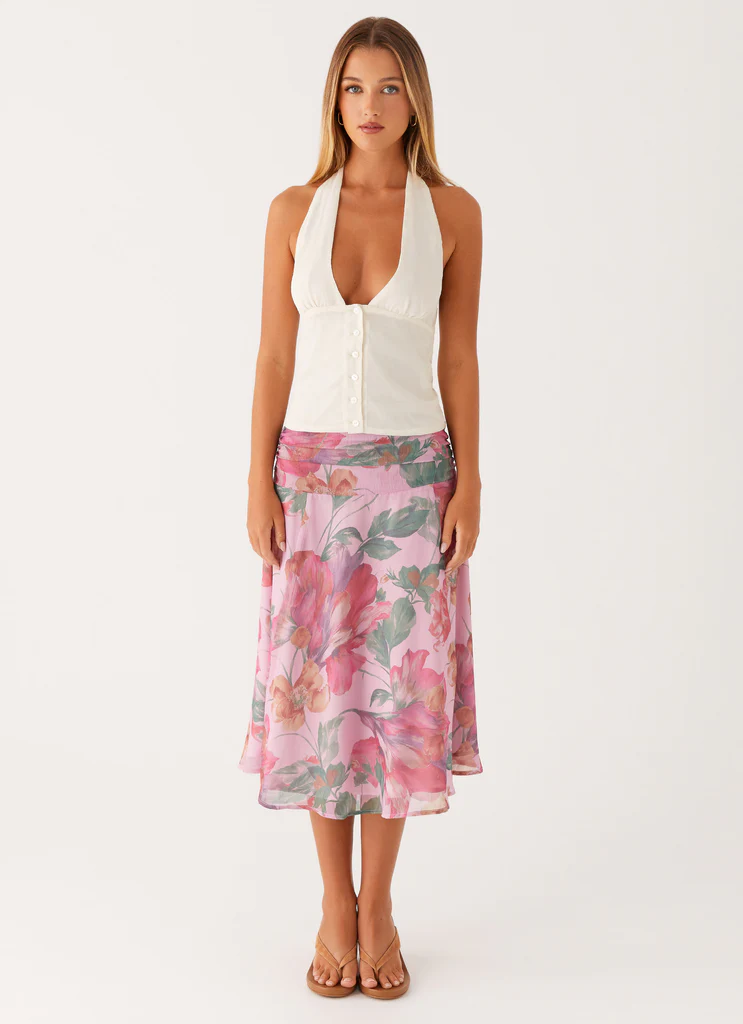 Halter Top Devoted - Ivoire