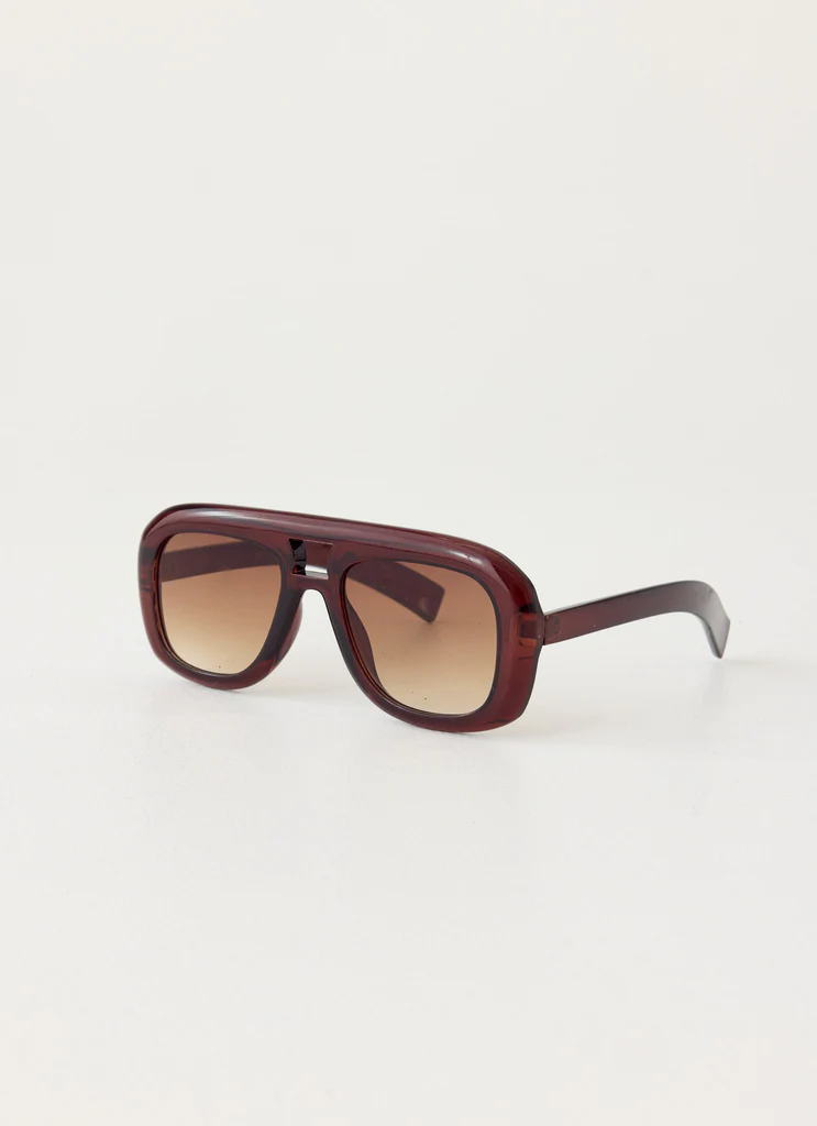 Lunettes de soleil Love Note - Chocolat
