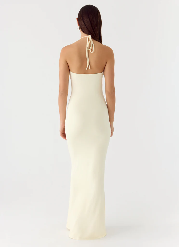 Robe Maxi Right Hand Girl - Jaune Citron