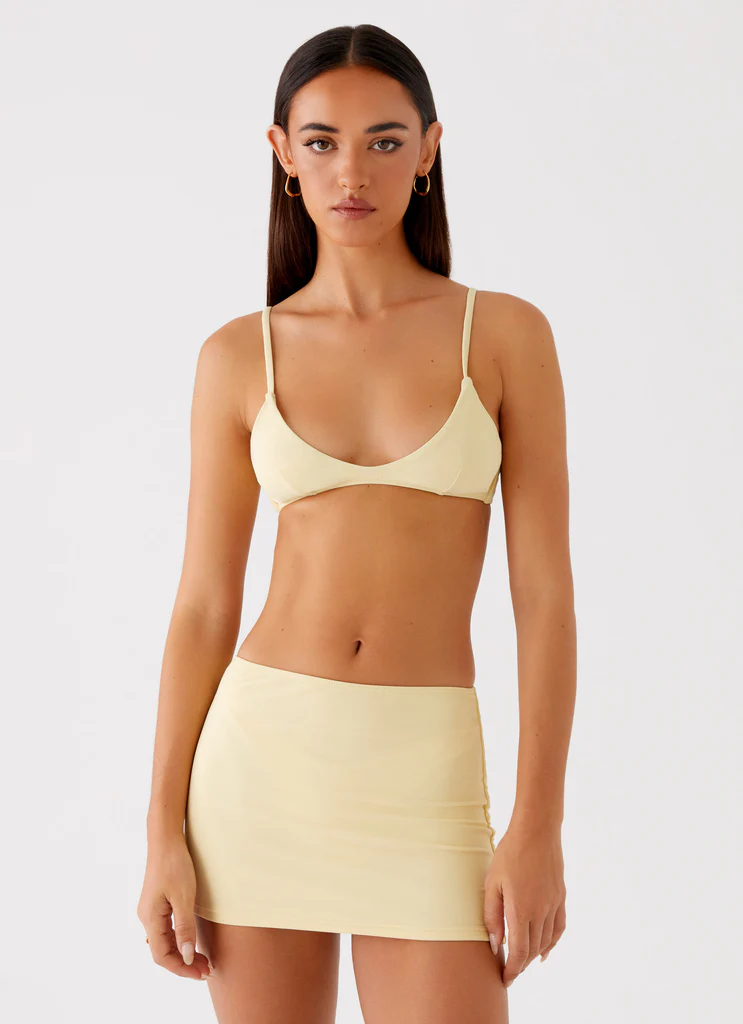 Mini-jupe Tiarne Swim - Jaune