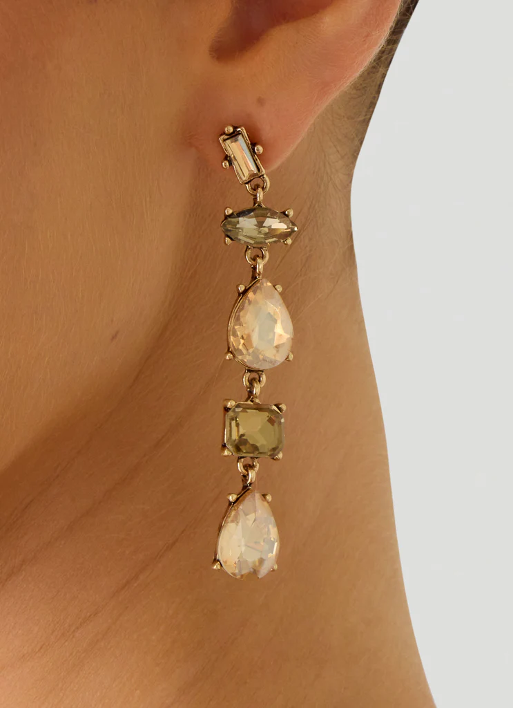 Boucles d'oreilles Soleil Shade - Taupe