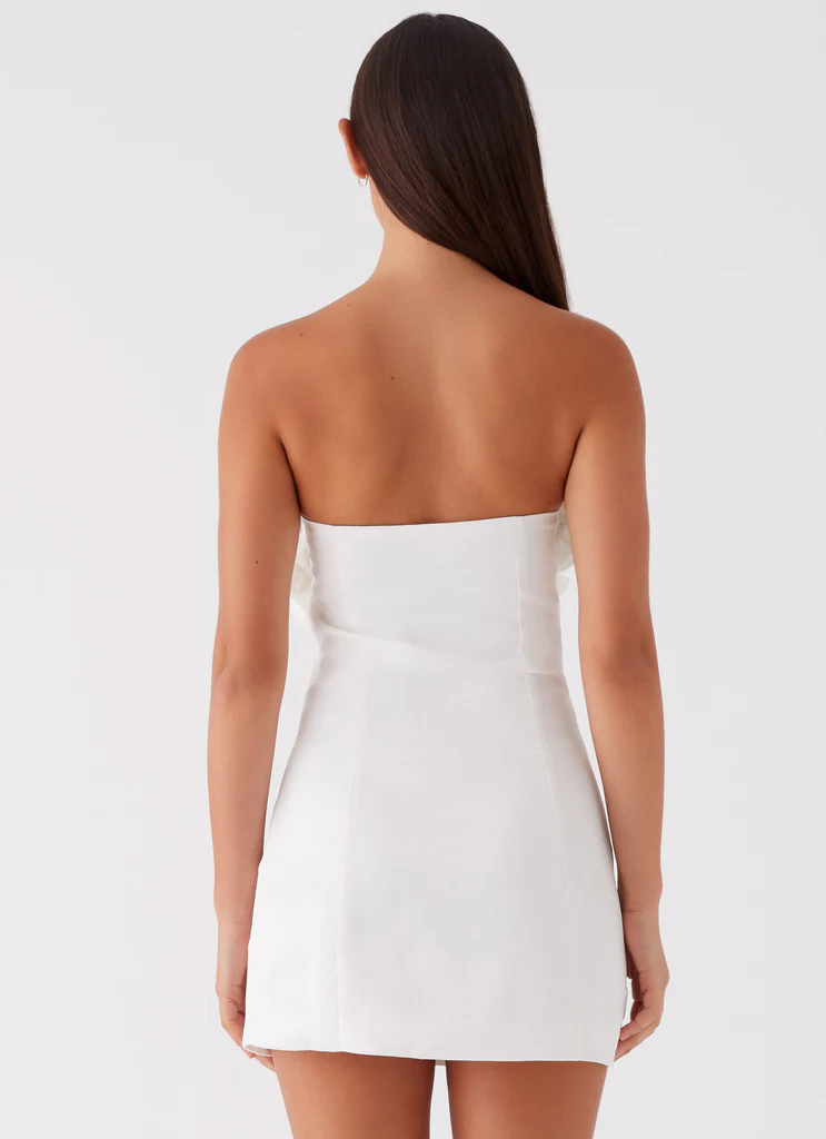Robe Mini Bouquet Dream - Blanc
