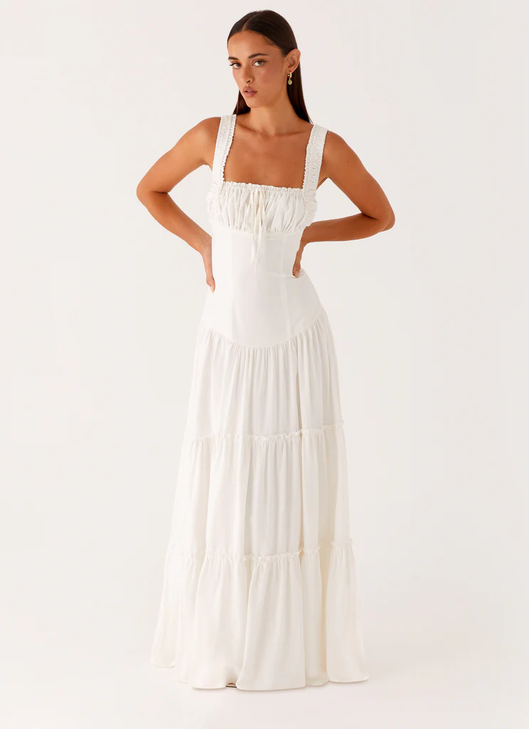 Robe Maxi Esme - Blanc