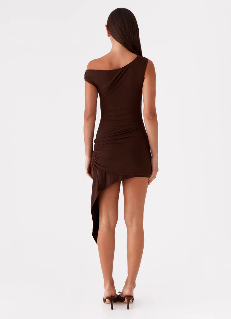 Robe Mini Shauna - Chocolat