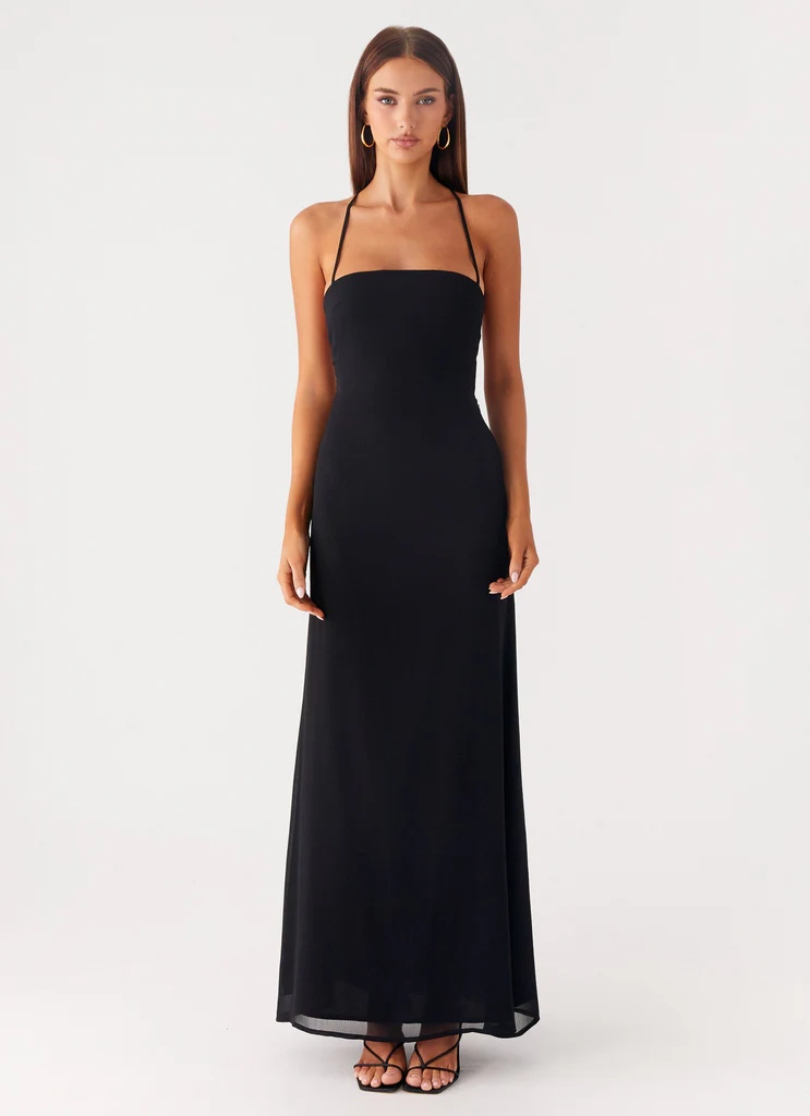 Robe Maxi Peggy - Noir