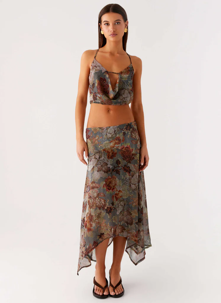 Top en forme de collier Rosewood - Blossom Vintage