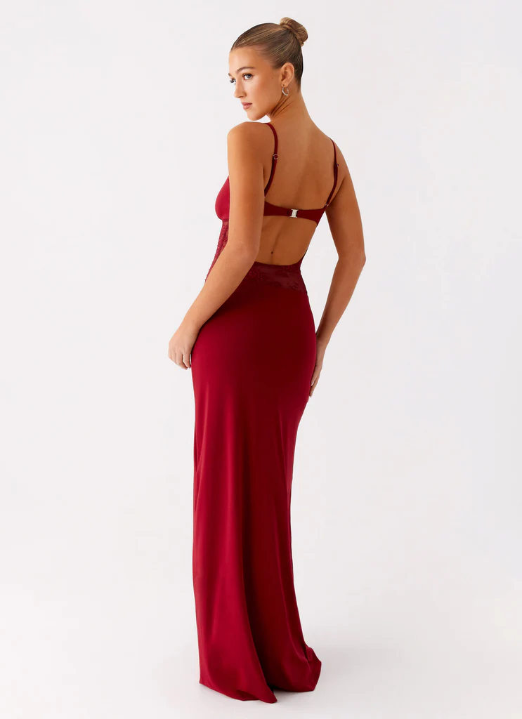 Robe Maxi Envy - Marron