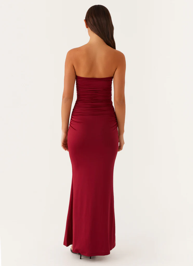 Robe Rudy Maxi - Marron