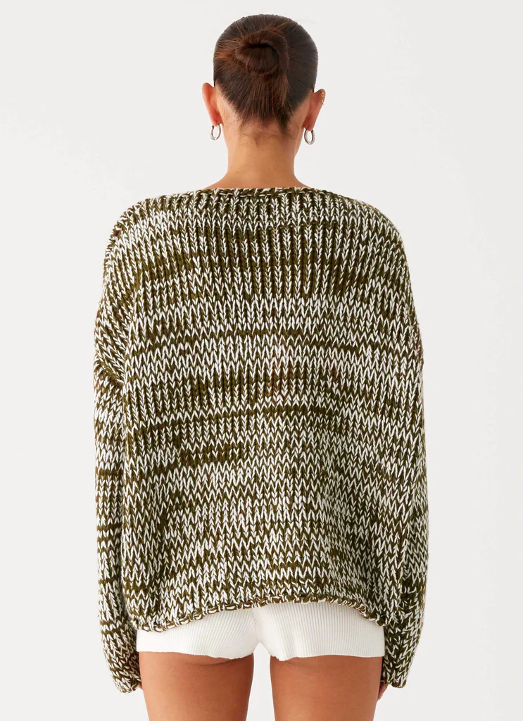 Pull Oversized Darla - Kaki
