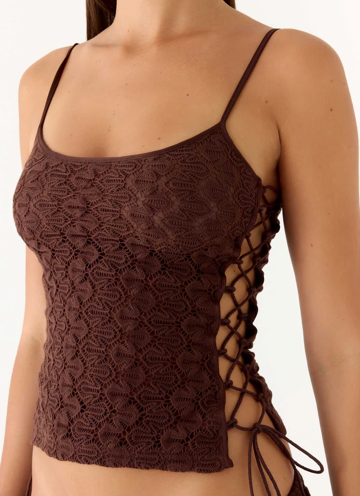 Top Mackenzie - Chocolat