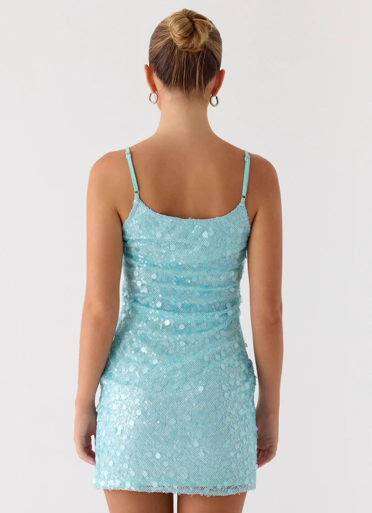 Robe Mini Danali - Bleu