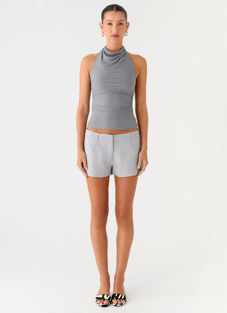 Shorts Mini Oslo – Gris Shorts Mini Oslo - Gris