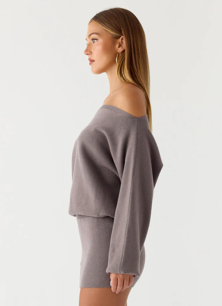 Robe Mini Ravyn - Gris