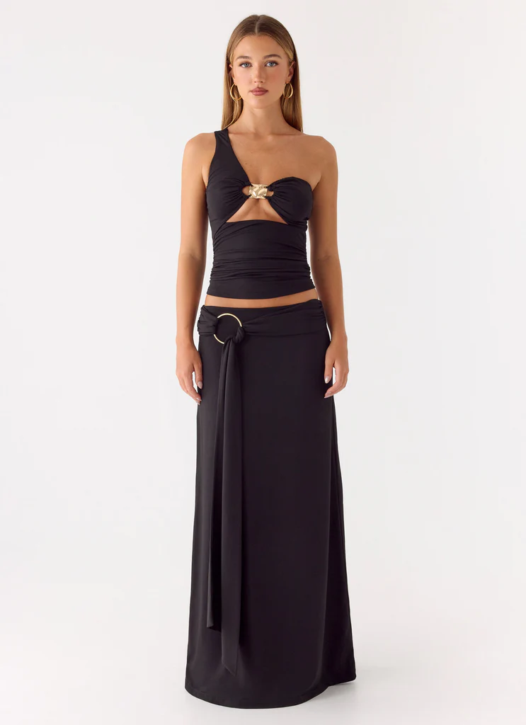 Jupe Maxi Ravi - Noir