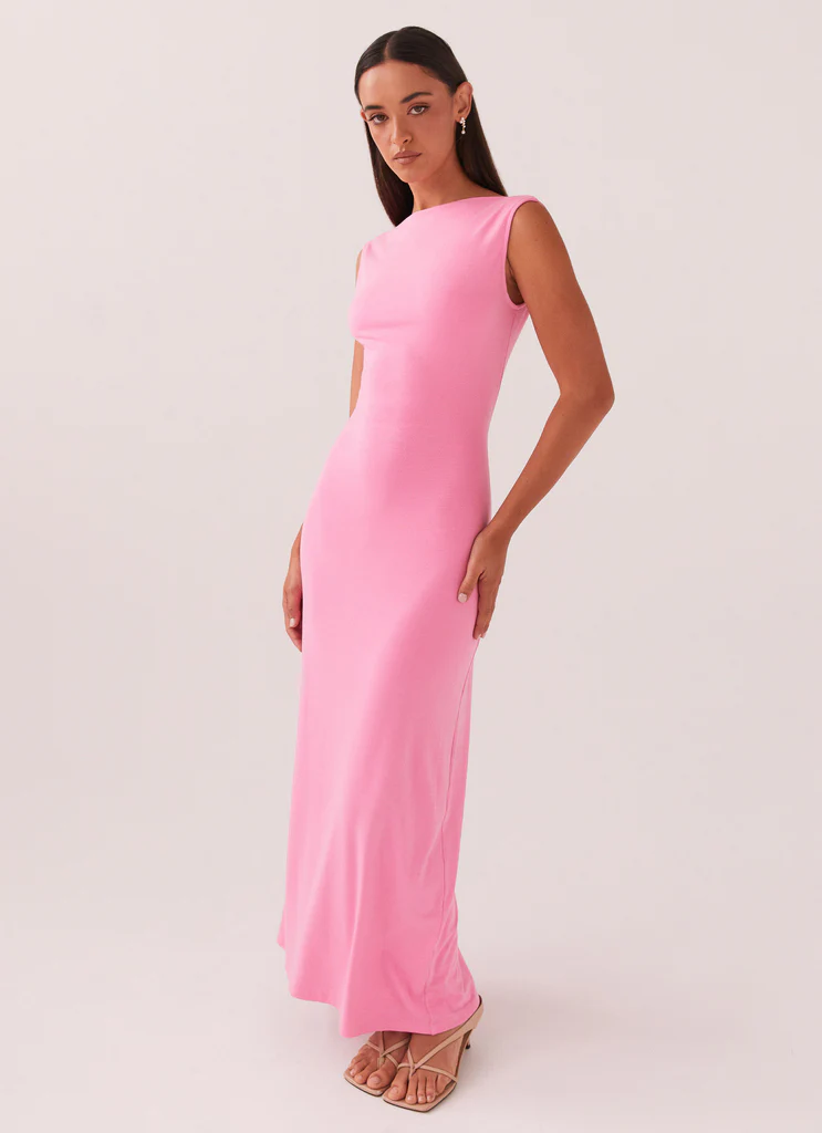 Robe Maxi Celina - Rose