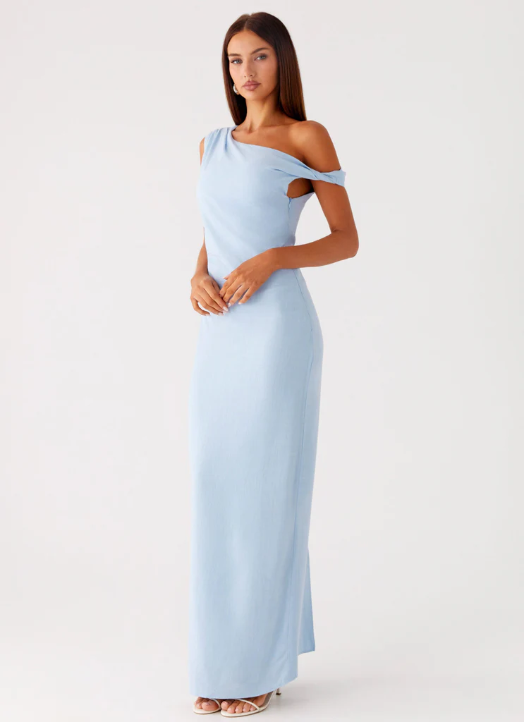 Robe Maxi Mckenna - Bleu
