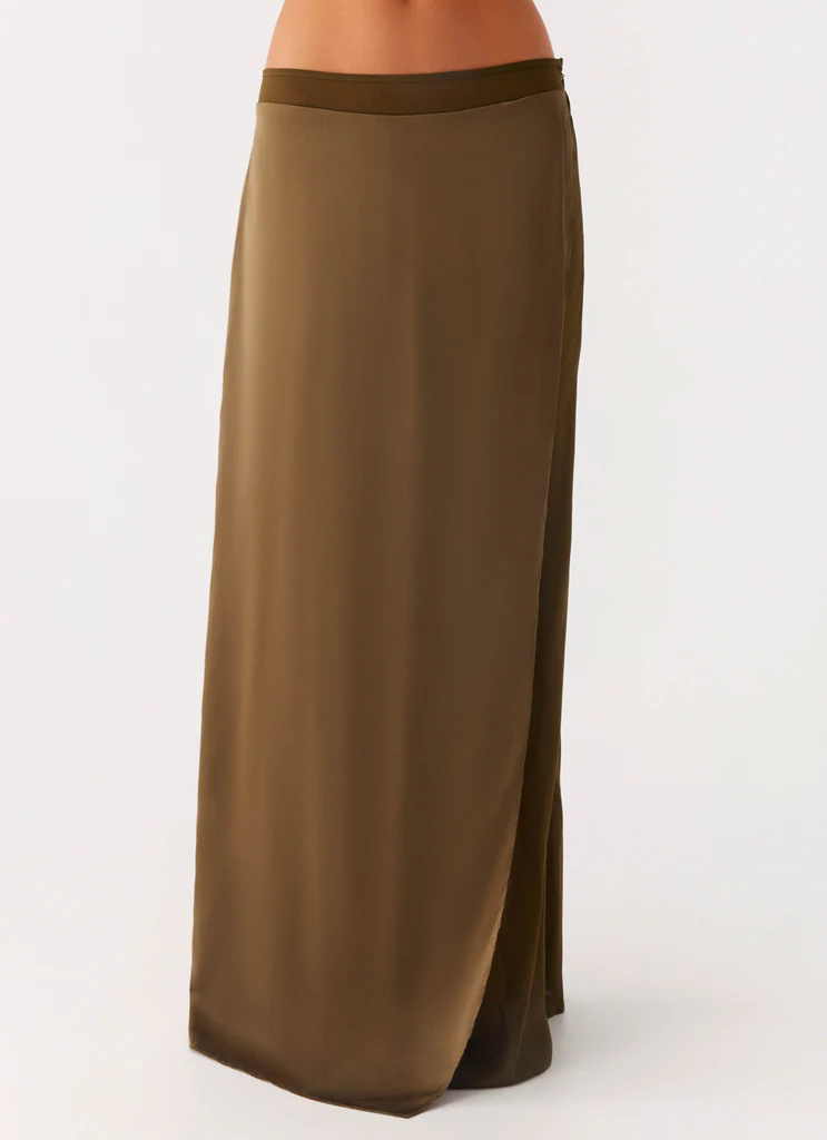 Jupe Maxi Mavie - Kaki