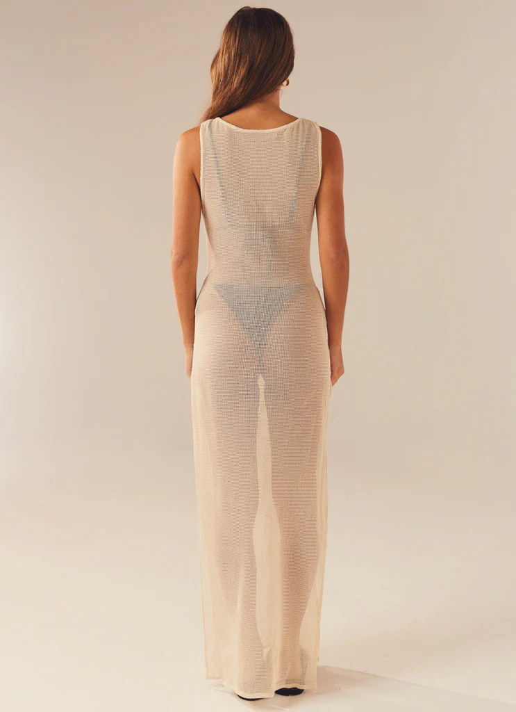 Robe maxi Caught Up – Beige Robe maxi Caught Up - Beige