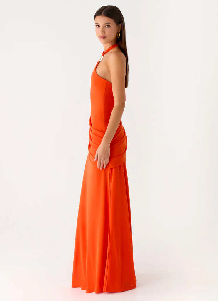 Robe maxi Henrietta - Orange