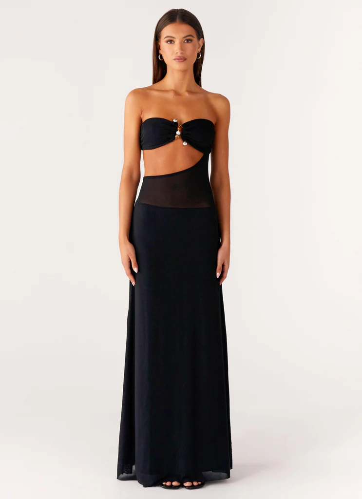 Robe maxi No Apologies - Noir