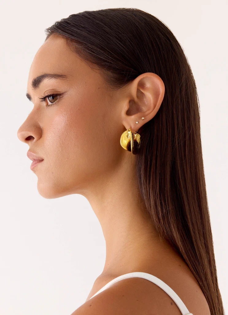 Boucles d'oreilles Sol Beam - Or