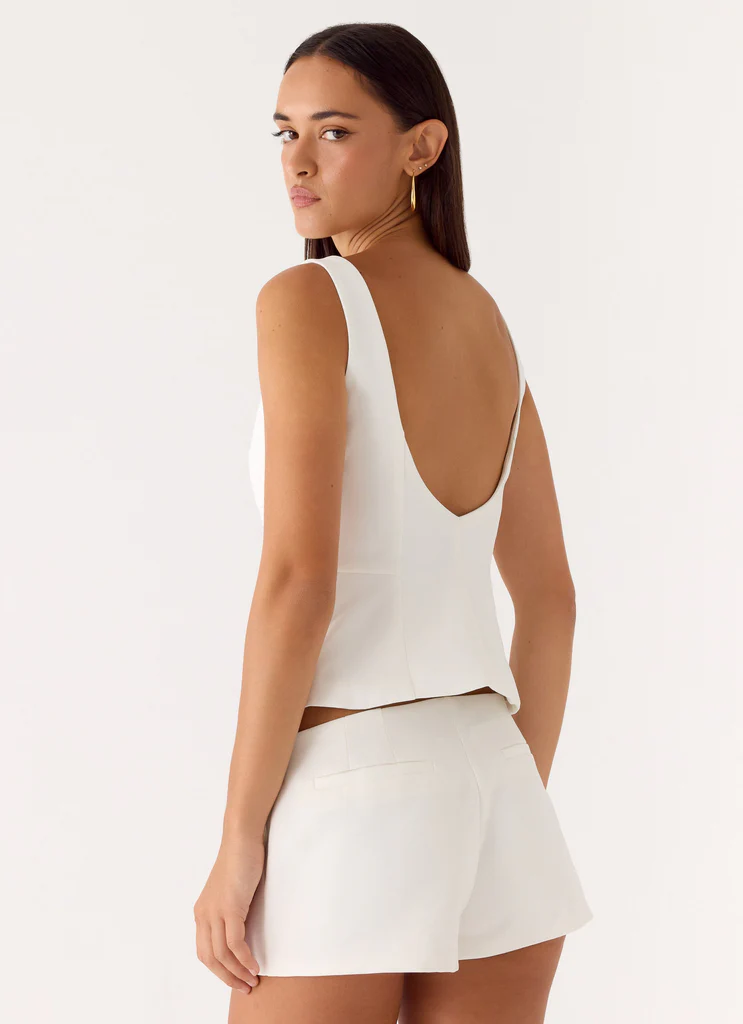 Top Lulita - Blanc