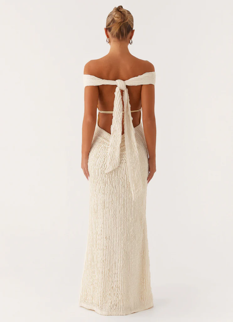 Robe Maxi Chantelle - Ivoire