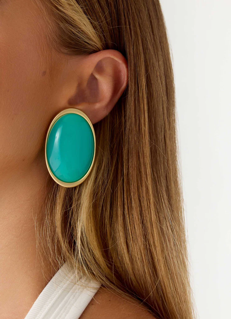 Boucles d'oreilles Tangerine Haze - Bleu