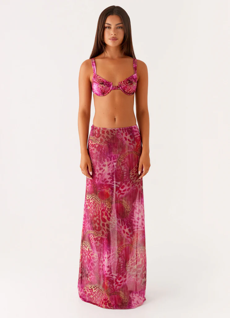 Jupe Maxi Camellia - Lavender Lagoon