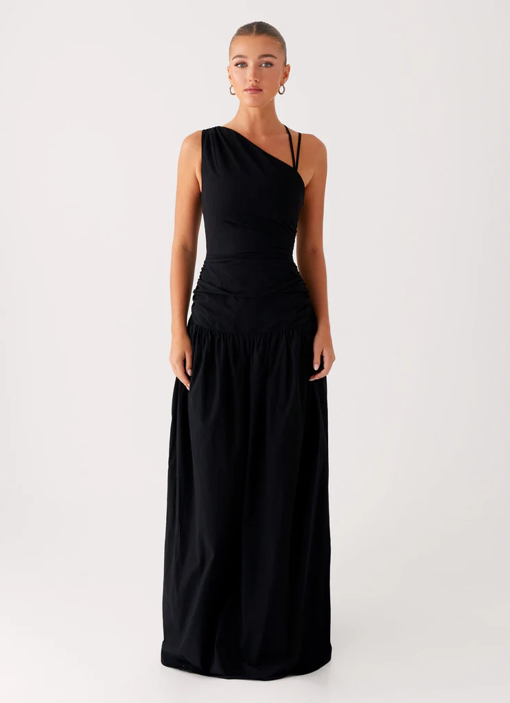 Robe Maxi Cortez - Noir