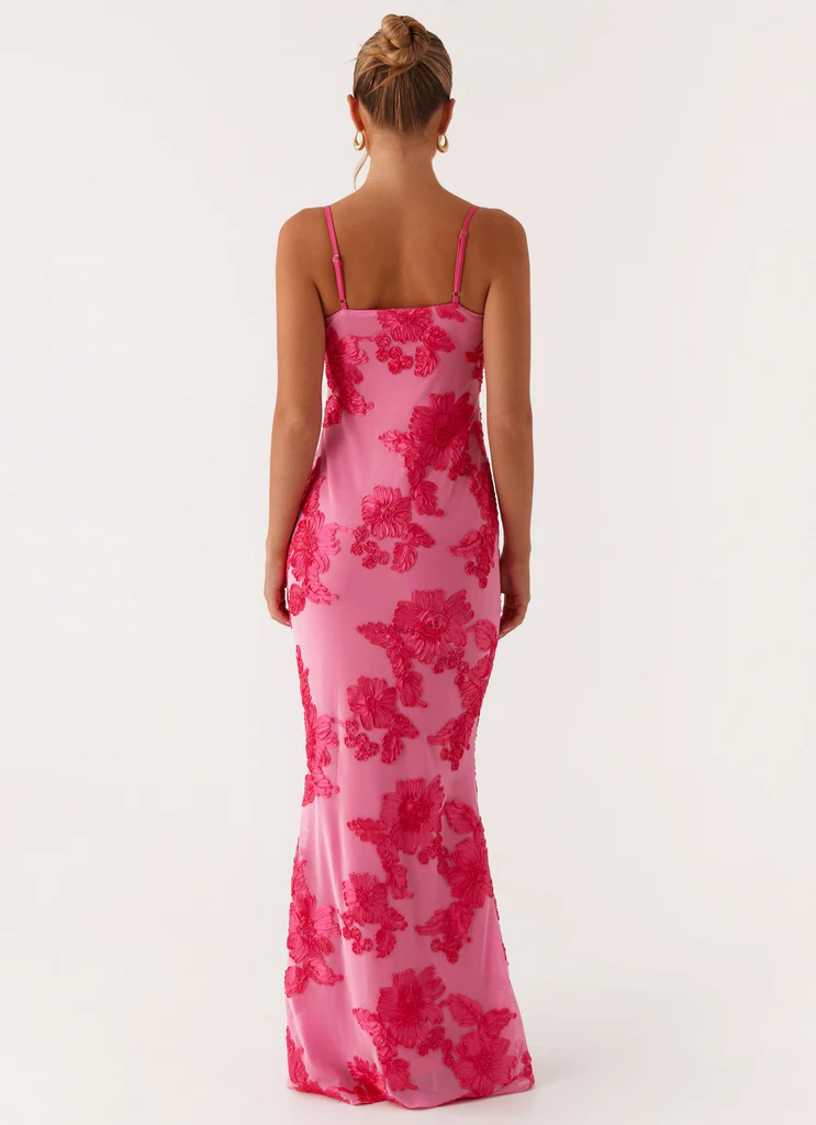 Robe maxi That Girl - Rose
