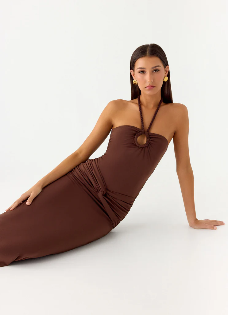 Robe Maxi Sacred - Chocolat