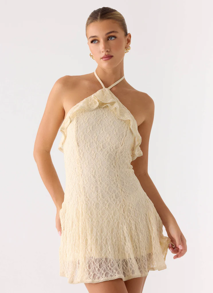 Robe Mini Every Second - Ivoire