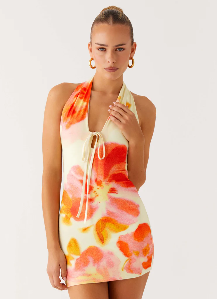 Robe Mini Know You Better - Fleurs de Mimosa