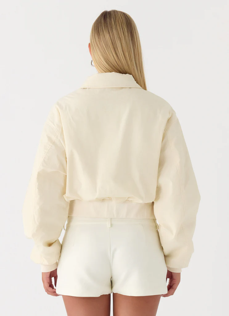 Veste Bomber Jameson - Ivoire