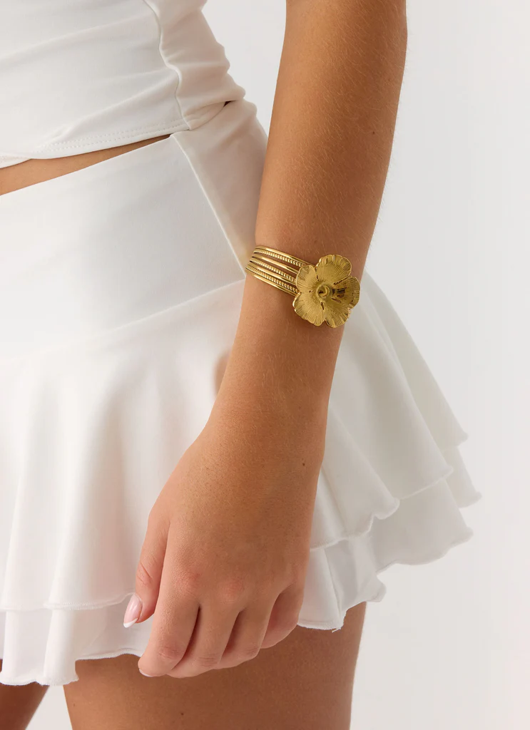 Bracelet de Manche Bloomette - Or