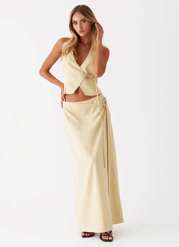 Jupe Maxi Azura - Jaune