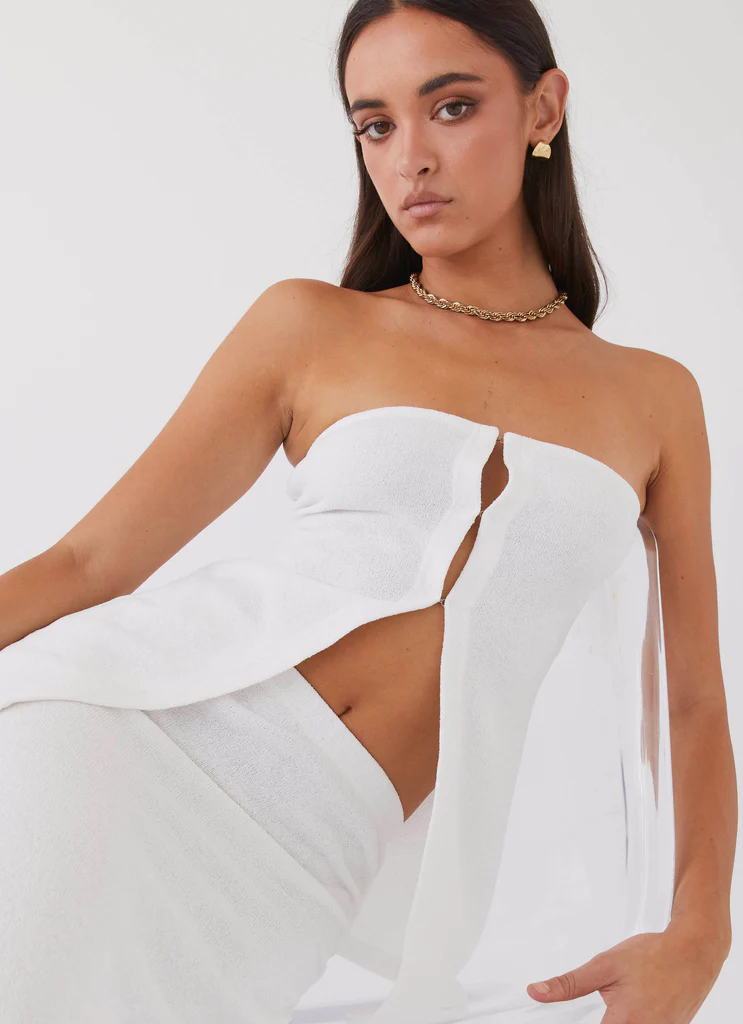Délicate Lady Pull Tricot – Blanc Délicate Lady Pull Tricot - Blanc
