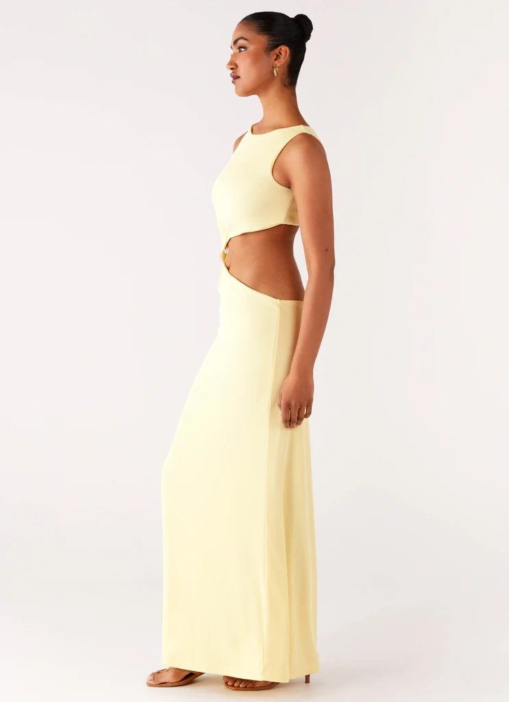 Robe maxi Aruba Hardware – Jaune Robe maxi Aruba Hardware - Jaune