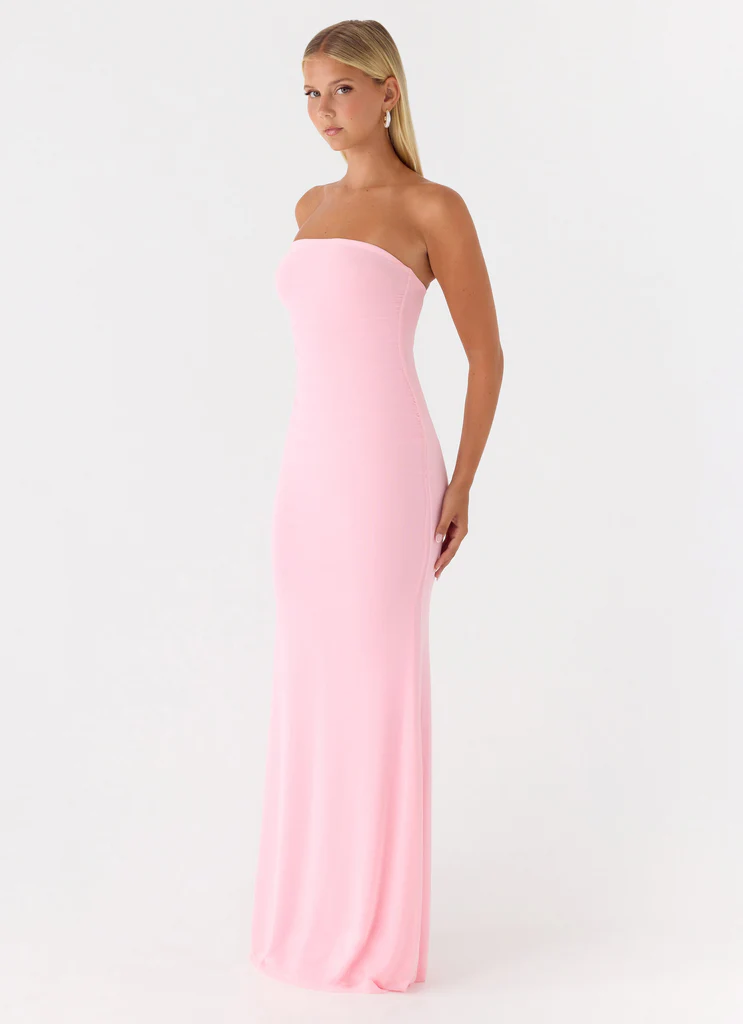 Robe Maxi Sans bretelles Iroha – Rose Robe Maxi Sans bretelles Iroha - Rose