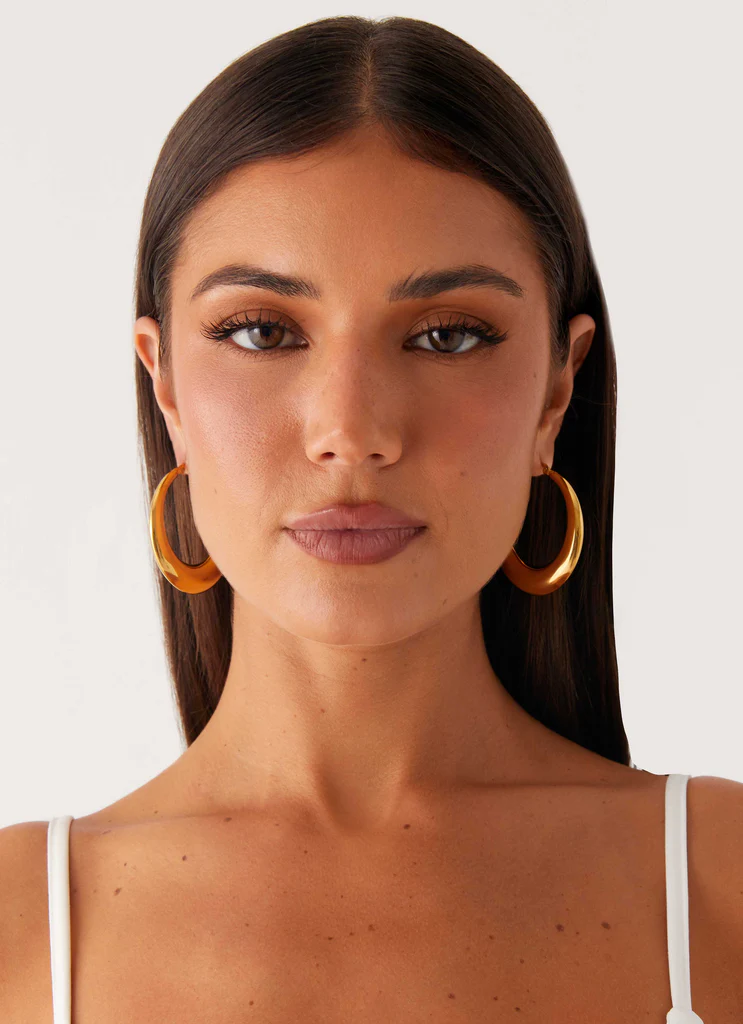 Boucles d'oreilles Harri Hoop - Or