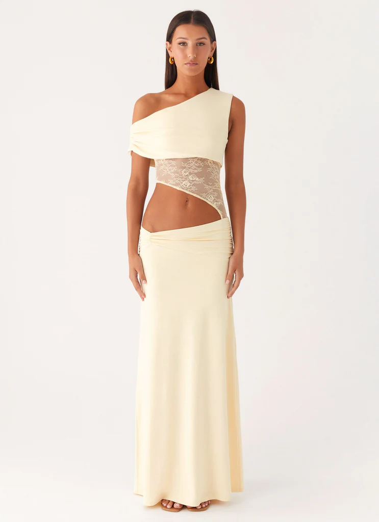 Robe Maxi Love Motion - Citron