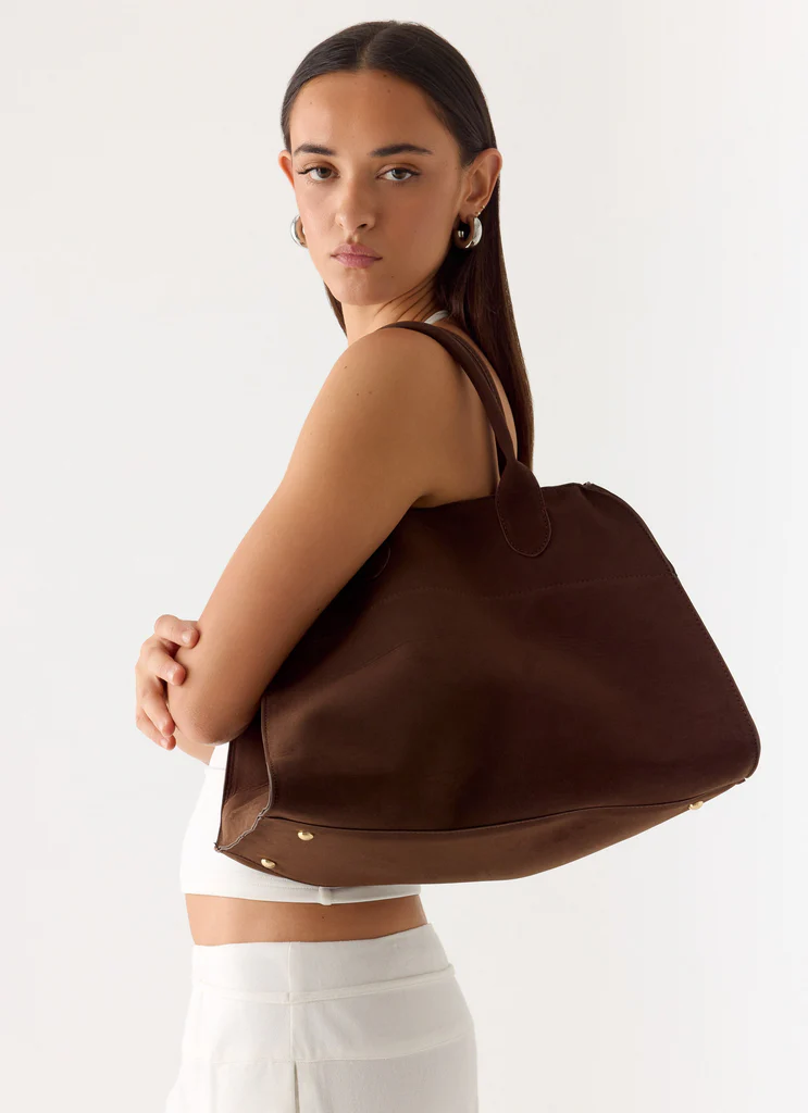 Sac en simili cuir Twilight Drift - Espresso