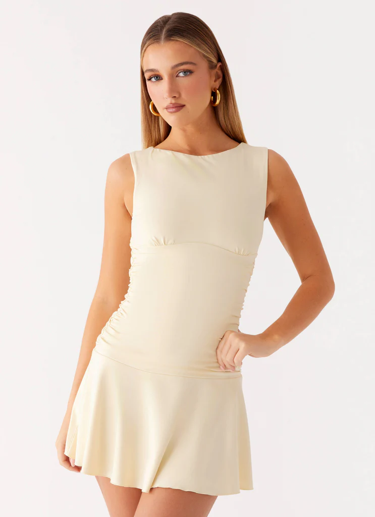 Robe Mini Kelda - Jaune