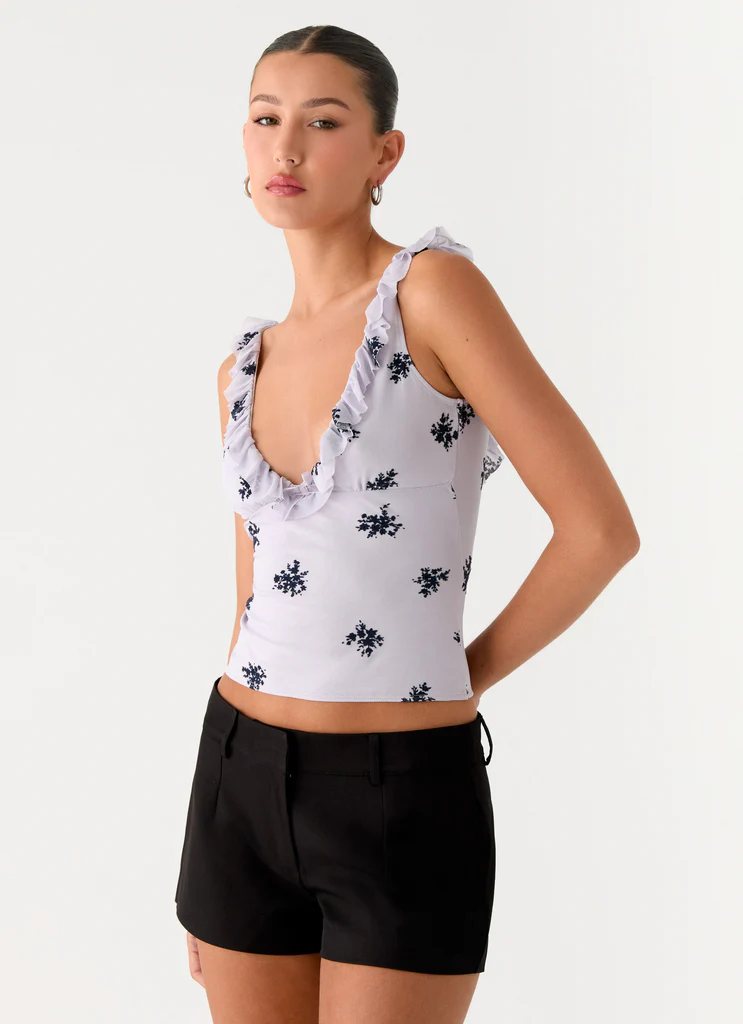 Top Cami Milena - Lilas